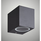 M7040 Kandanchu Outdoor Square Wall Lamp 1 Light Sand Black