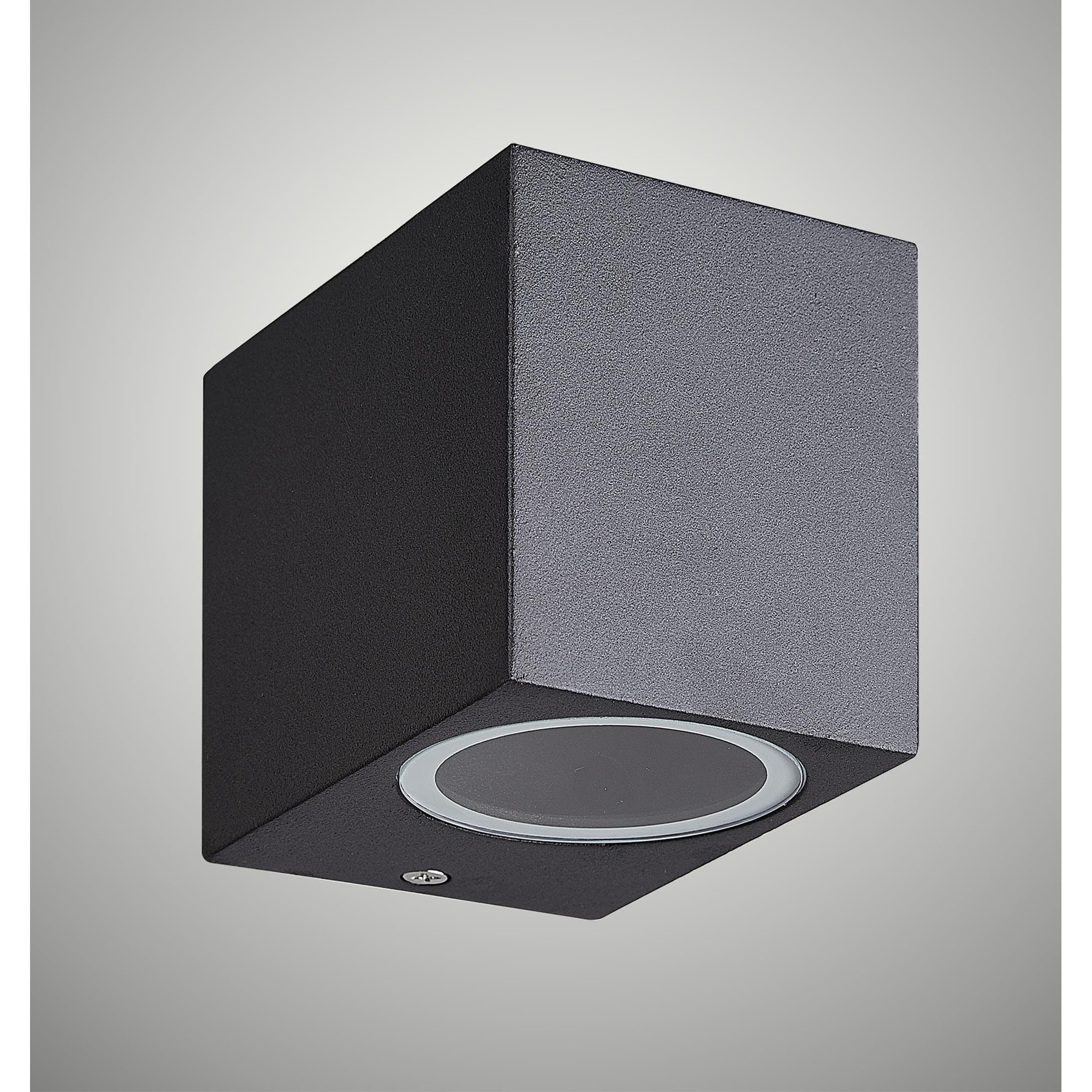 M7040 Kandanchu Outdoor Square Wall Lamp 1 Light Sand Black