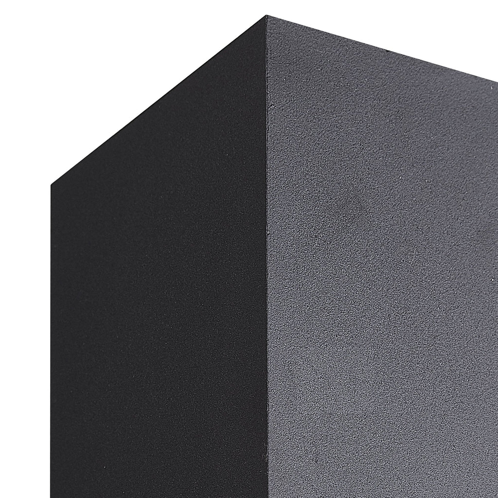 M7038 Kandanchu Outdoor Square Wall Lamp 2 Light Sand Black