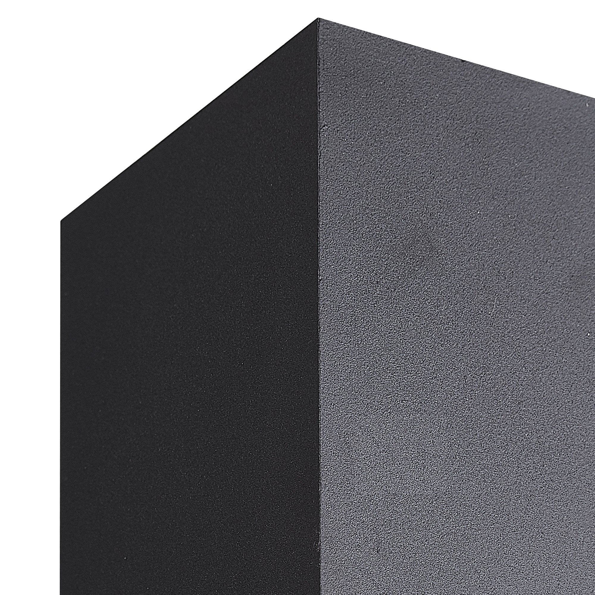 M7038 Kandanchu Outdoor Square Wall Lamp 2 Light Sand Black