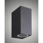 M7038 Kandanchu Outdoor Square Wall Lamp 2 Light Sand Black