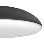 M8135 Kazz Ceiling 50cm Round 6 Light Black
