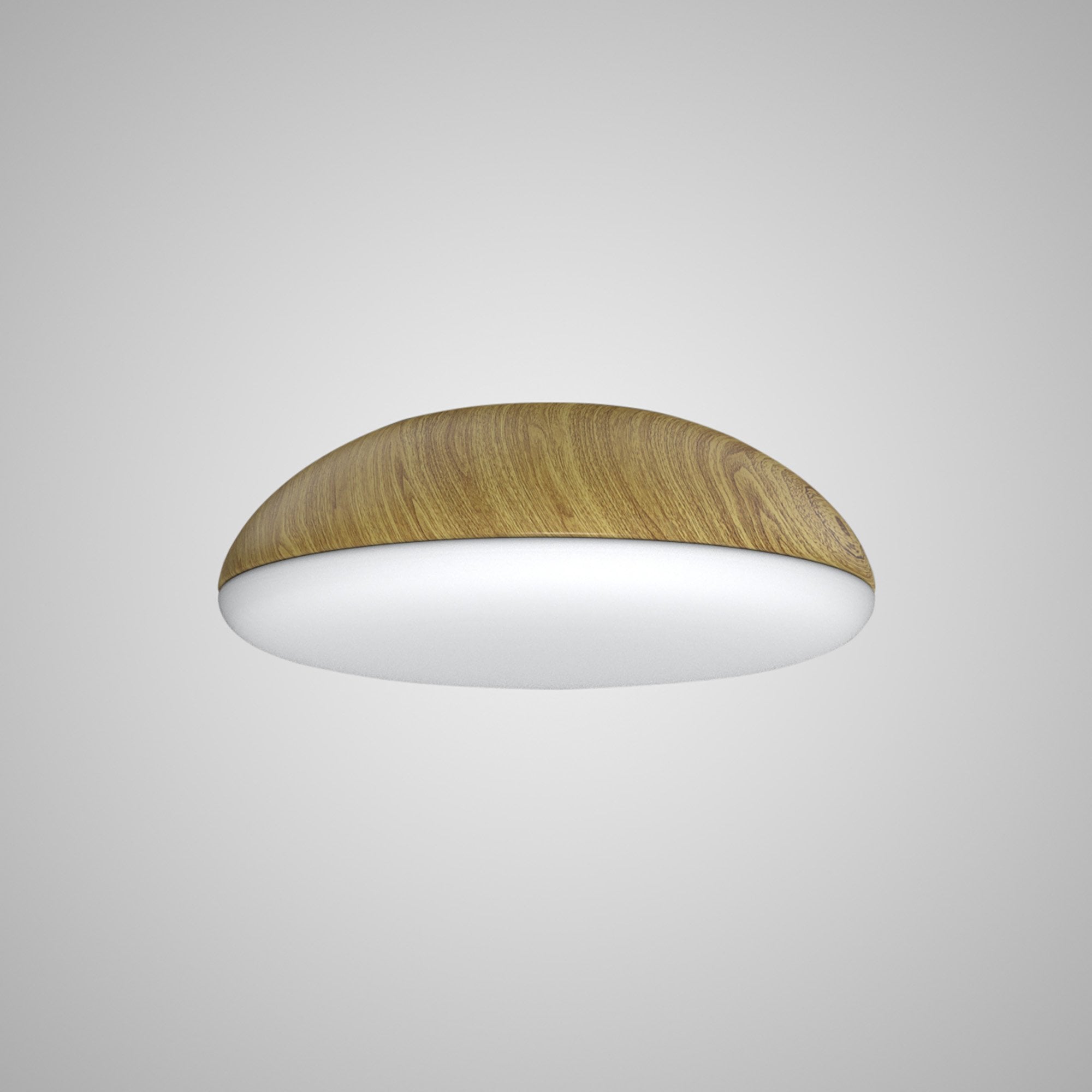 M8133 Kazz Ceiling 38cm Round 4 Light Wood