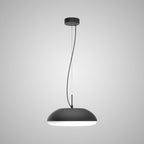 M8138 Kazz Pendant 38cm Round 4 Light Black