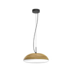 M8139 Kazz Pendant 38cm Round 4 Light Wood