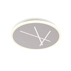M6672 Kenzo Ceiling 37cm Round 30W LED Sand White