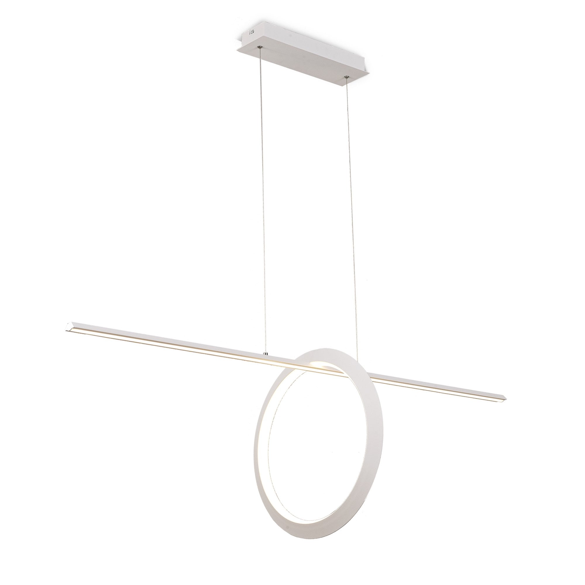 M7193 Kitesurf Loop Under Linear Pendant 30W LED White