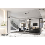M7193 Kitesurf Loop Under Linear Pendant 30W LED White