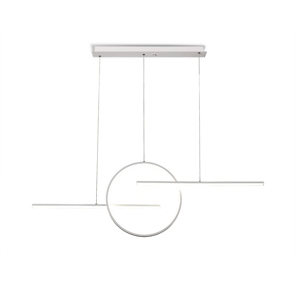 M7190 Kitesurf Centre Loop Linear Pendant 50W LED White