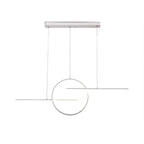 M7190 Kitesurf Centre Loop Linear Pendant 50W LED White