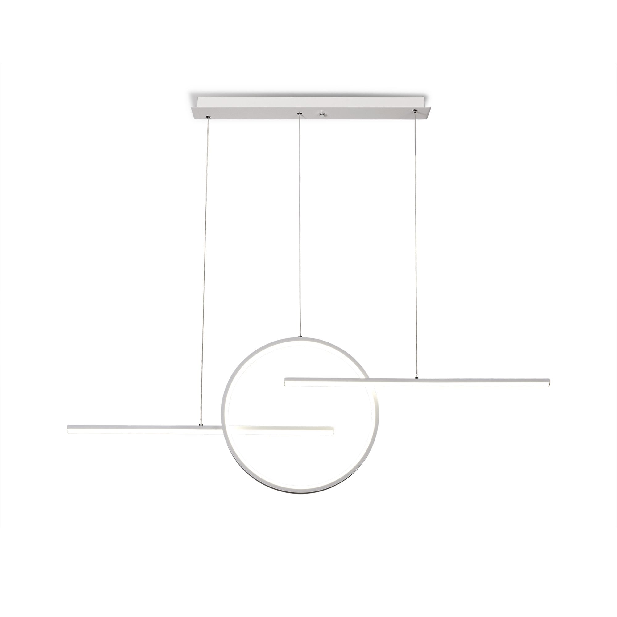 M7190 Kitesurf Centre Loop Linear Pendant 50W LED White