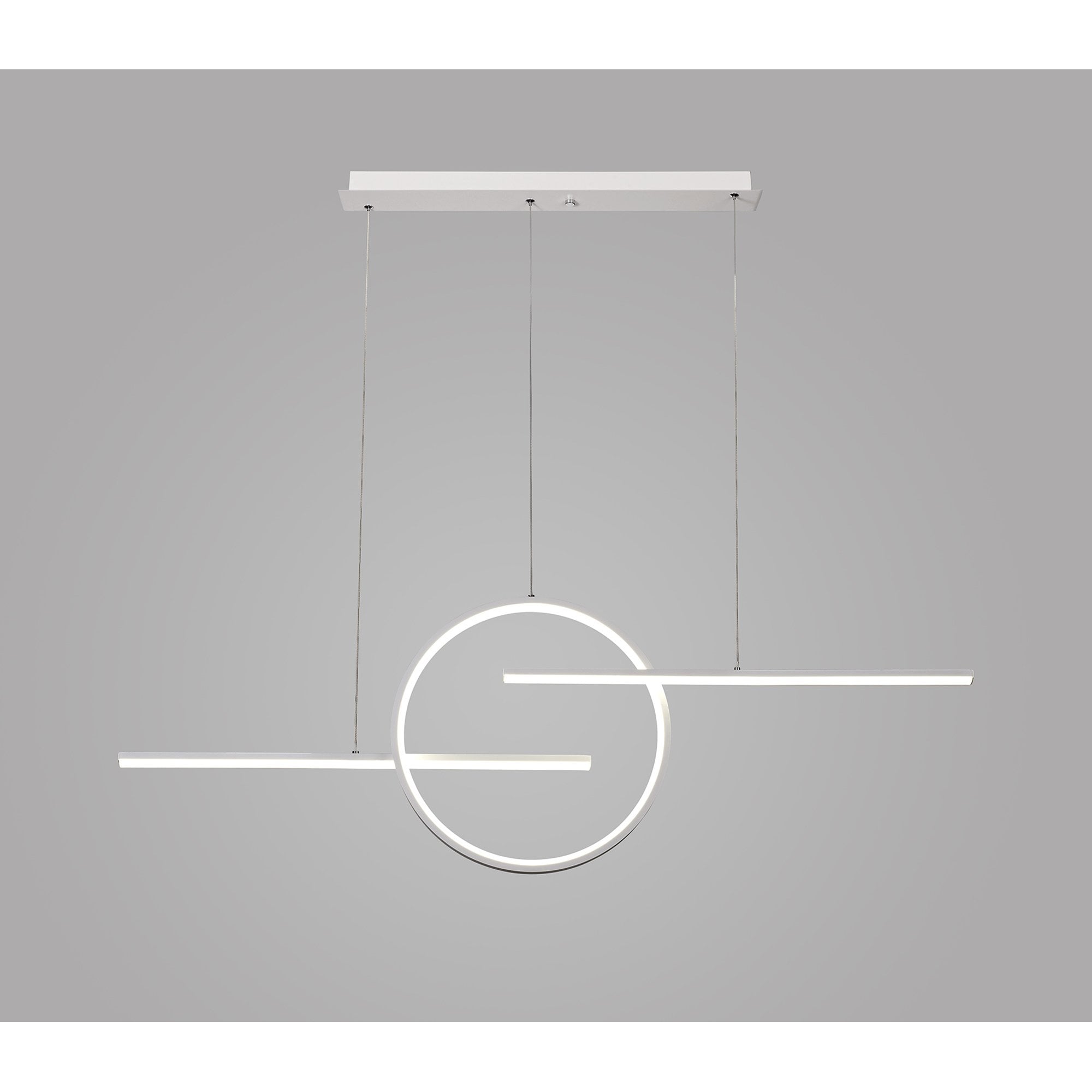 M7190 Kitesurf Centre Loop Linear Pendant 50W LED White