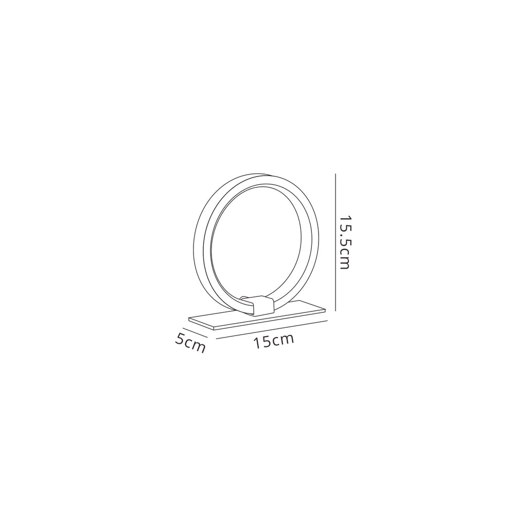 M7195 Kitesurf Table Lamp 8W LED White