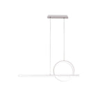 M8208 Kitesurf Loop Over Linear Pendant Dimmable 30W LED White