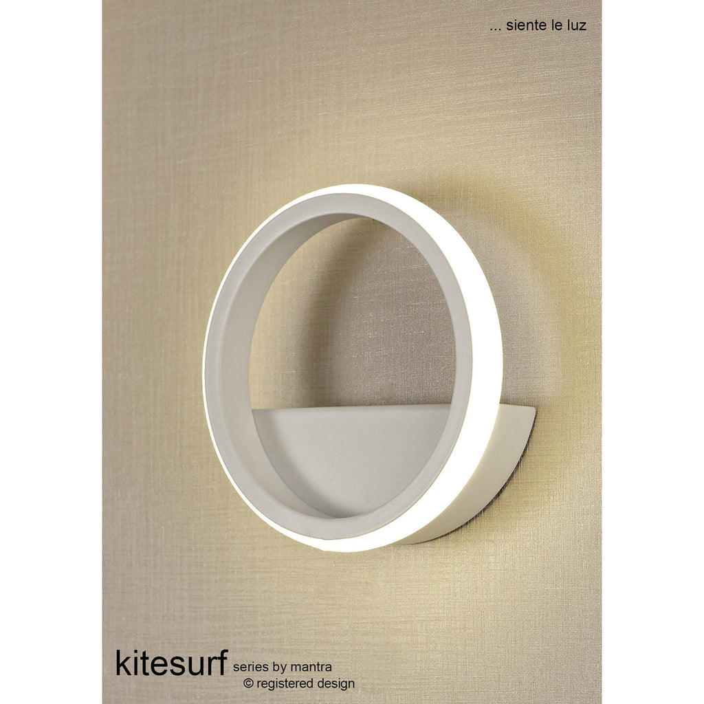 M8208 Kitesurf Loop Over Linear Pendant Dimmable 30W LED White