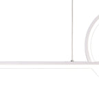 M8208 Kitesurf Loop Over Linear Pendant Dimmable 30W LED White