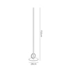 M7196 Kitesurf Floor Lamp 24W LED White
