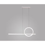 M7192 Kitesurf Loop Over Linear Pendant 30W LED White