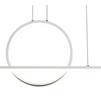 M7192 Kitesurf Loop Over Linear Pendant 30W LED White