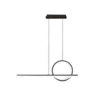 M7142 Kitesurf Loop Over Linear Pendant 30W LED Black
