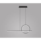 M7142 Kitesurf Loop Over Linear Pendant 30W LED Black