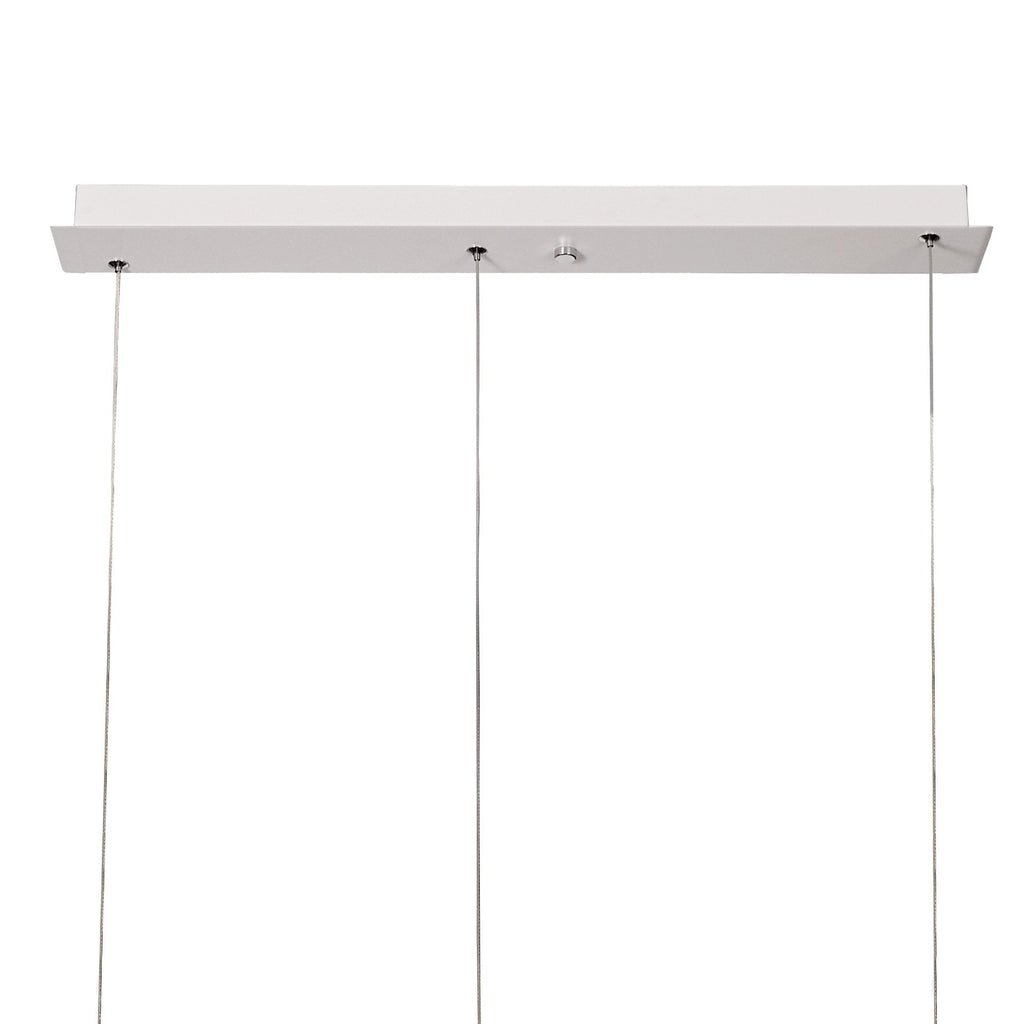 M8206 Kitesurf Centre Loop Linear Pendant Dimmable 50W LED White