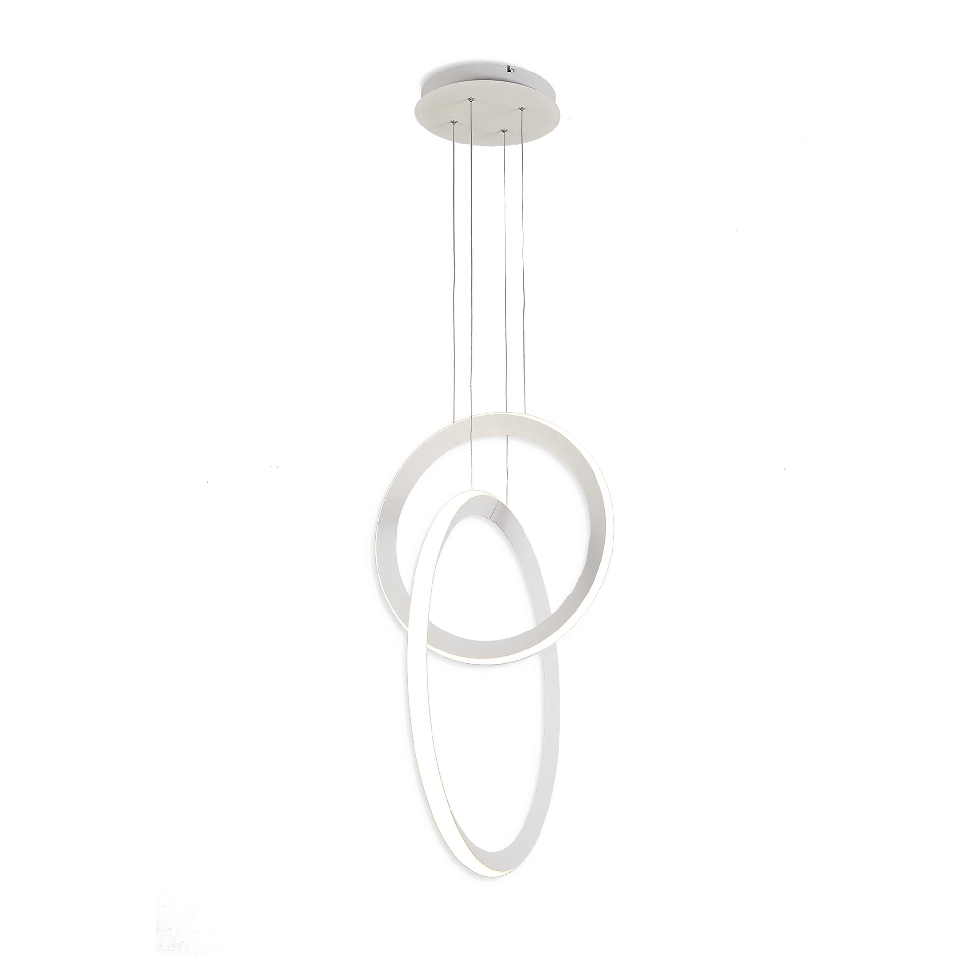 M7191 Kitesurf Double Loop Pendant 48W LED White