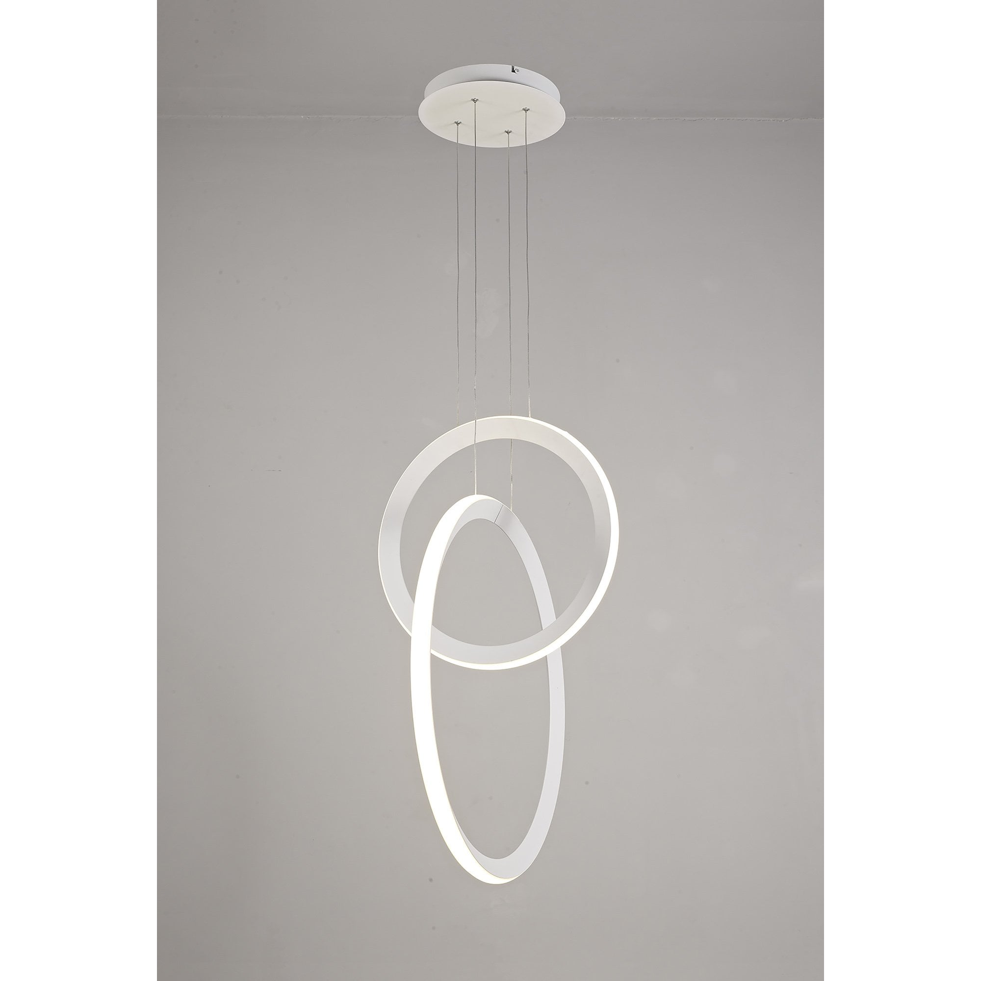 M7191 Kitesurf Double Loop Pendant 48W LED White