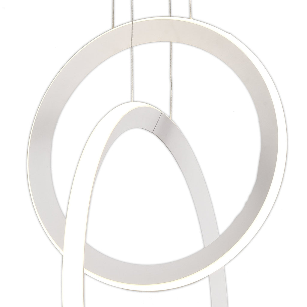 M7191 Kitesurf Double Loop Pendant 48W LED White
