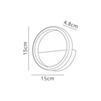 M7144 Kitesurf Wall Lamp 8W LED Black