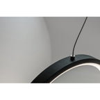 M7140 Kitesurf Centre Loop Linear Pendant 50W LED Black