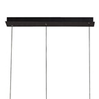 M8205 Kitesurf Centre Loop Linear Pendant Dimmable 50W LED Black