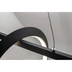 M7143 Kitesurf Loop Under Linear Pendant 30W LED Black