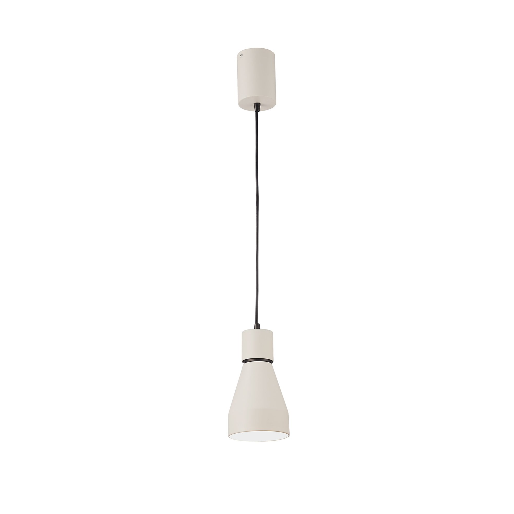 M5621 Kos Pendant Small 11cm Round 1 x E27 Matt White