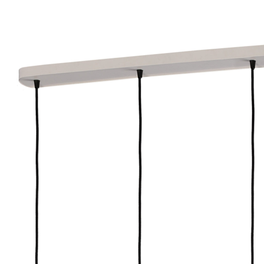 M5840 Kos Linear Pendant 4L 4 x E27 Max 40W White / Black