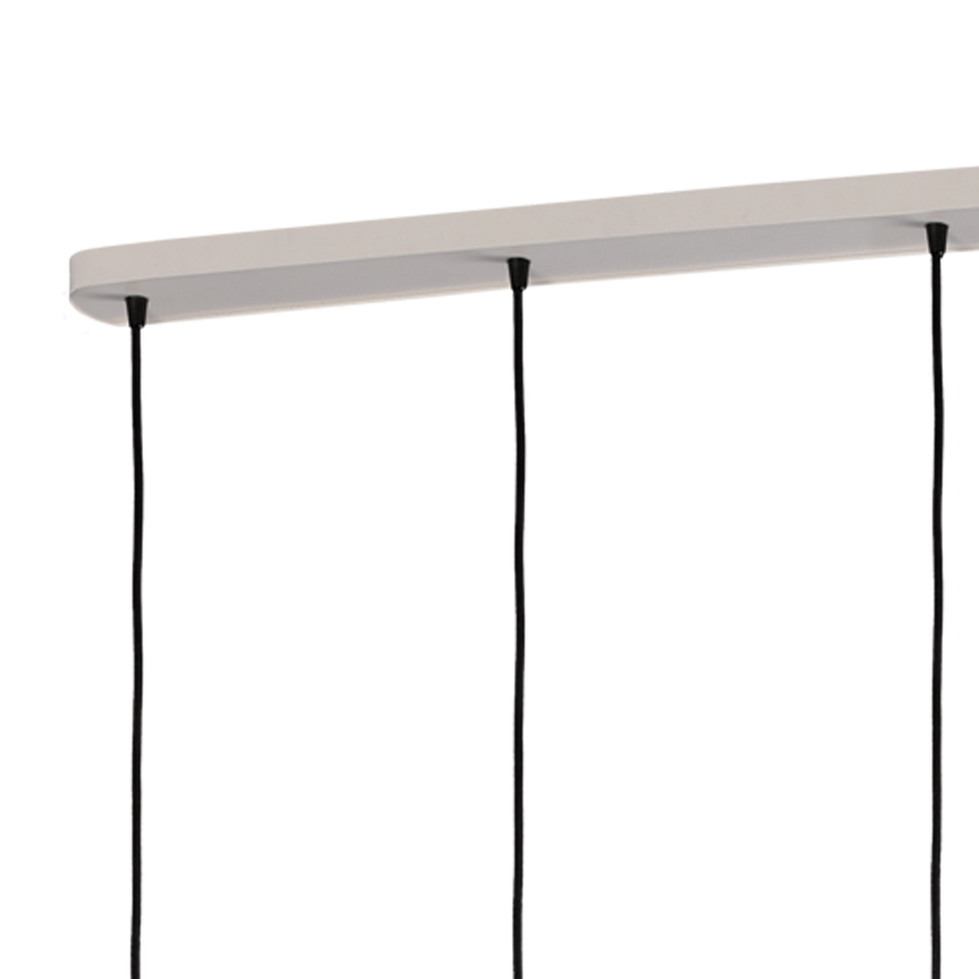 M5840 Kos Linear Pendant 4L 4 x E27 Max 40W White / Black