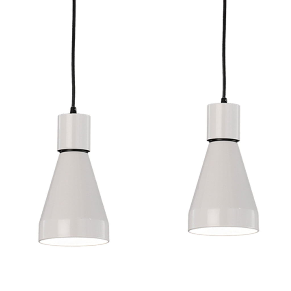 M5840 Kos Linear Pendant 4L 4 x E27 Max 40W White / Black