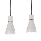 M5840 Kos Linear Pendant 4L 4 x E27 Max 40W White / Black