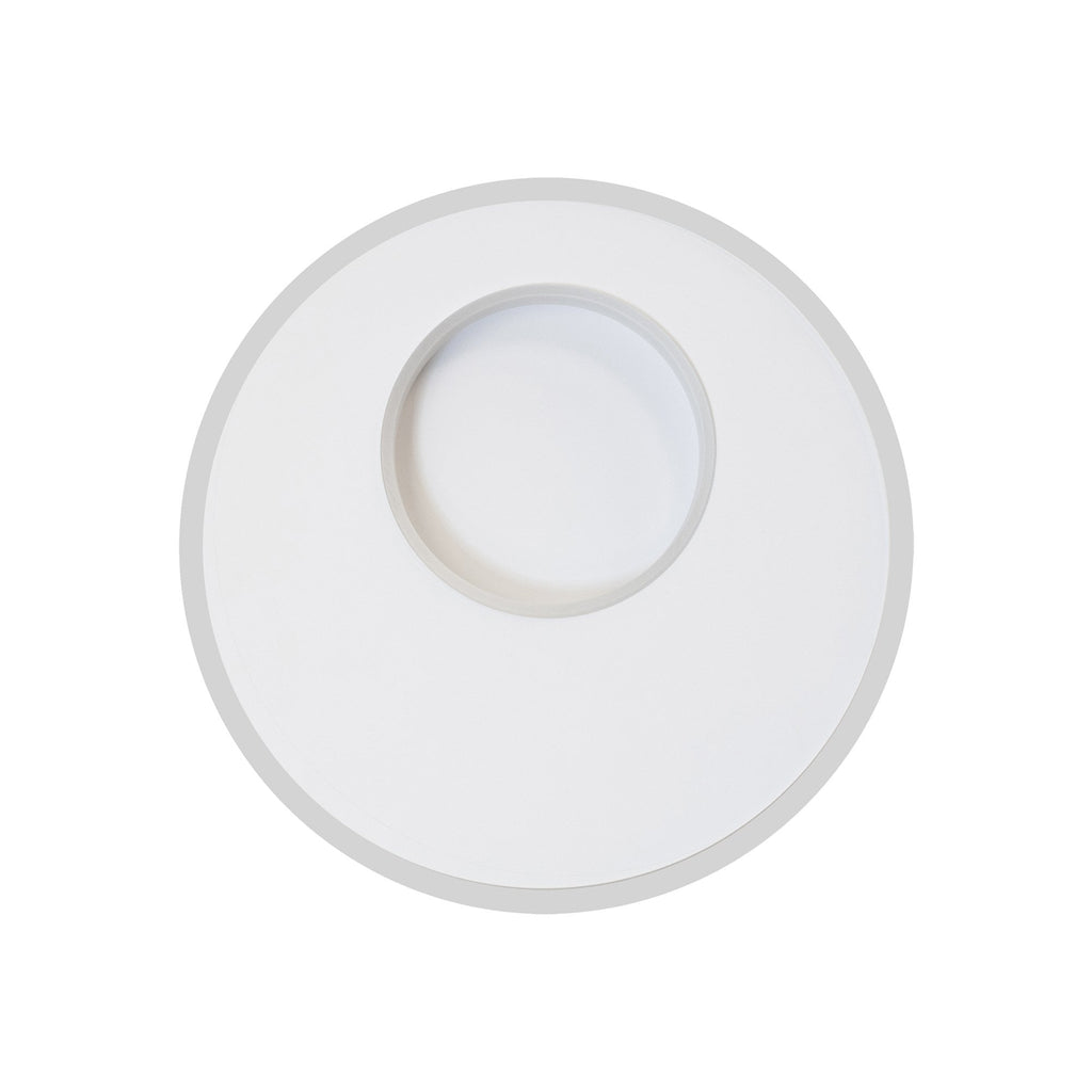 M6456 Krater Ceiling 40cm Round 36W LED 3000-6000K Tuneable Remote Control White