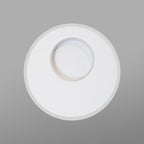 M6456 Krater Ceiling 40cm Round 36W LED 3000-6000K Tuneable Remote Control White