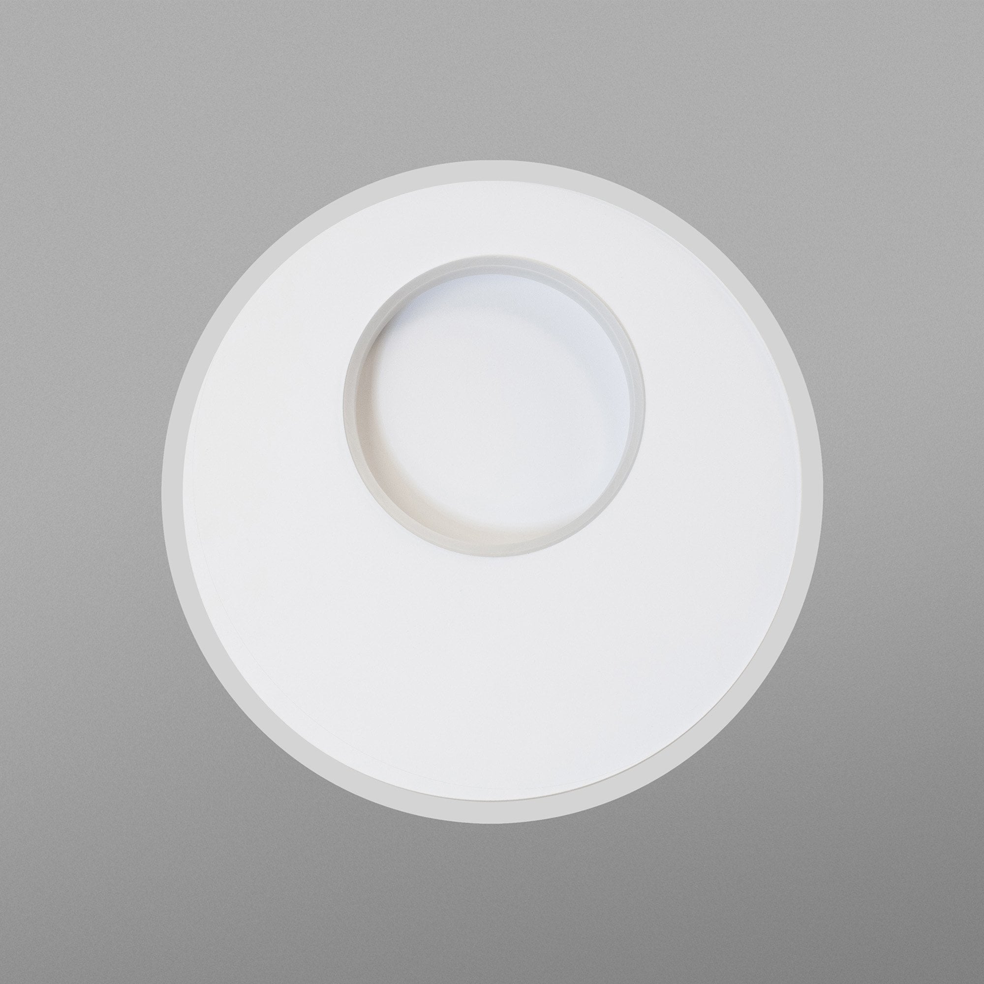 M6456 Krater Ceiling 40cm Round 36W LED 3000-6000K Tuneable Remote Control White