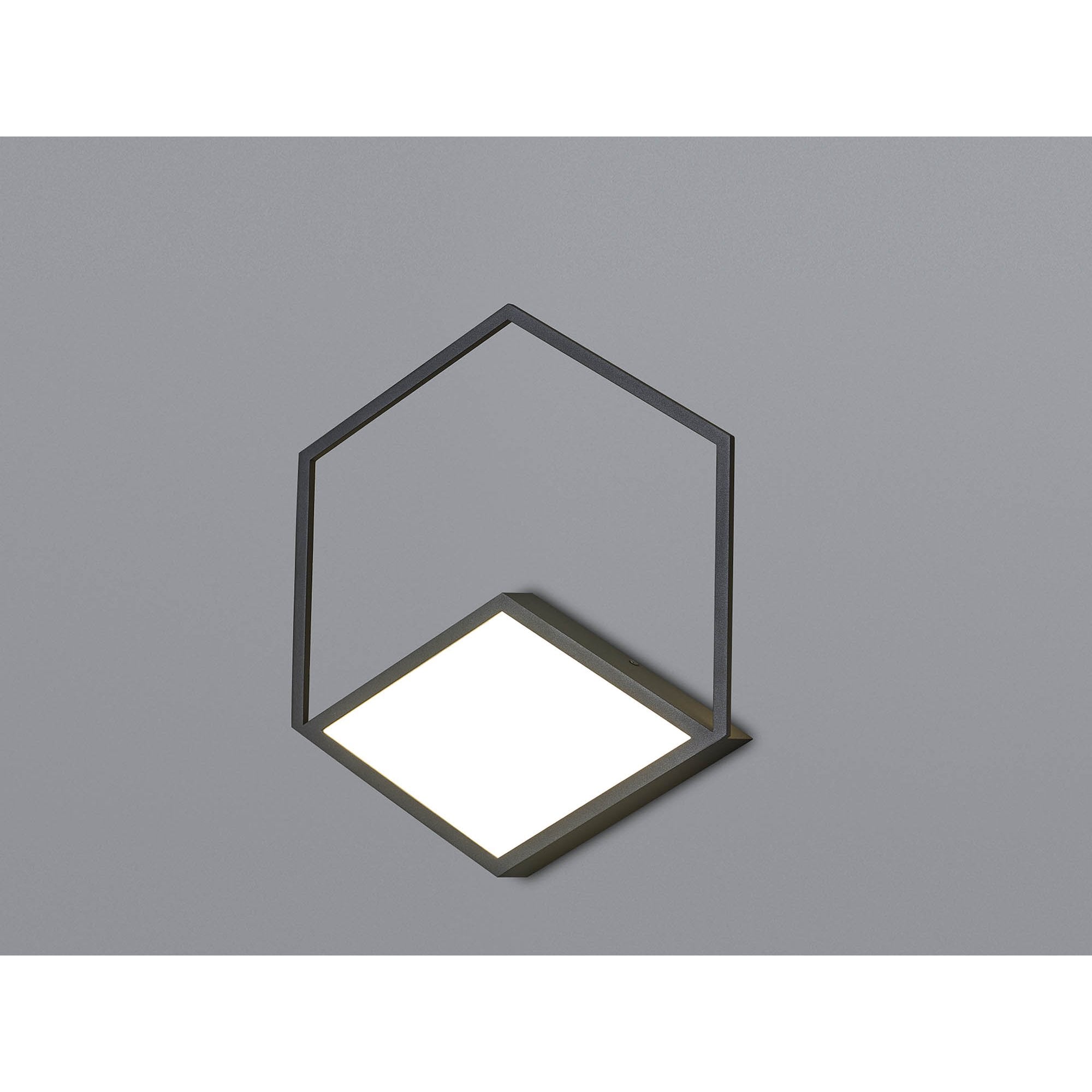 M7596 Kubick Ceiling/Wall Light 32W LED Black