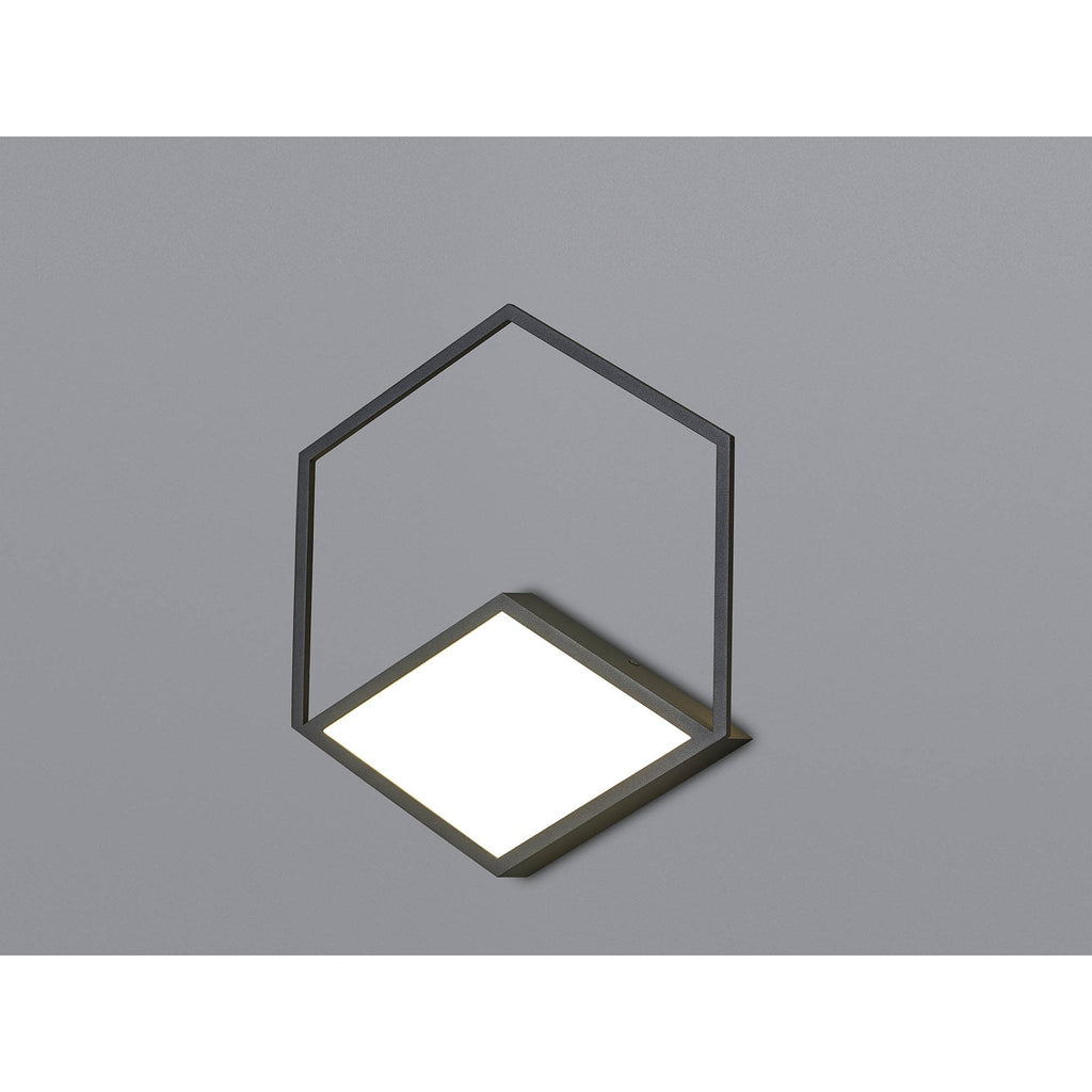 M7597 Kubick Ceiling/Wall Light Dimmable 32W LED Black