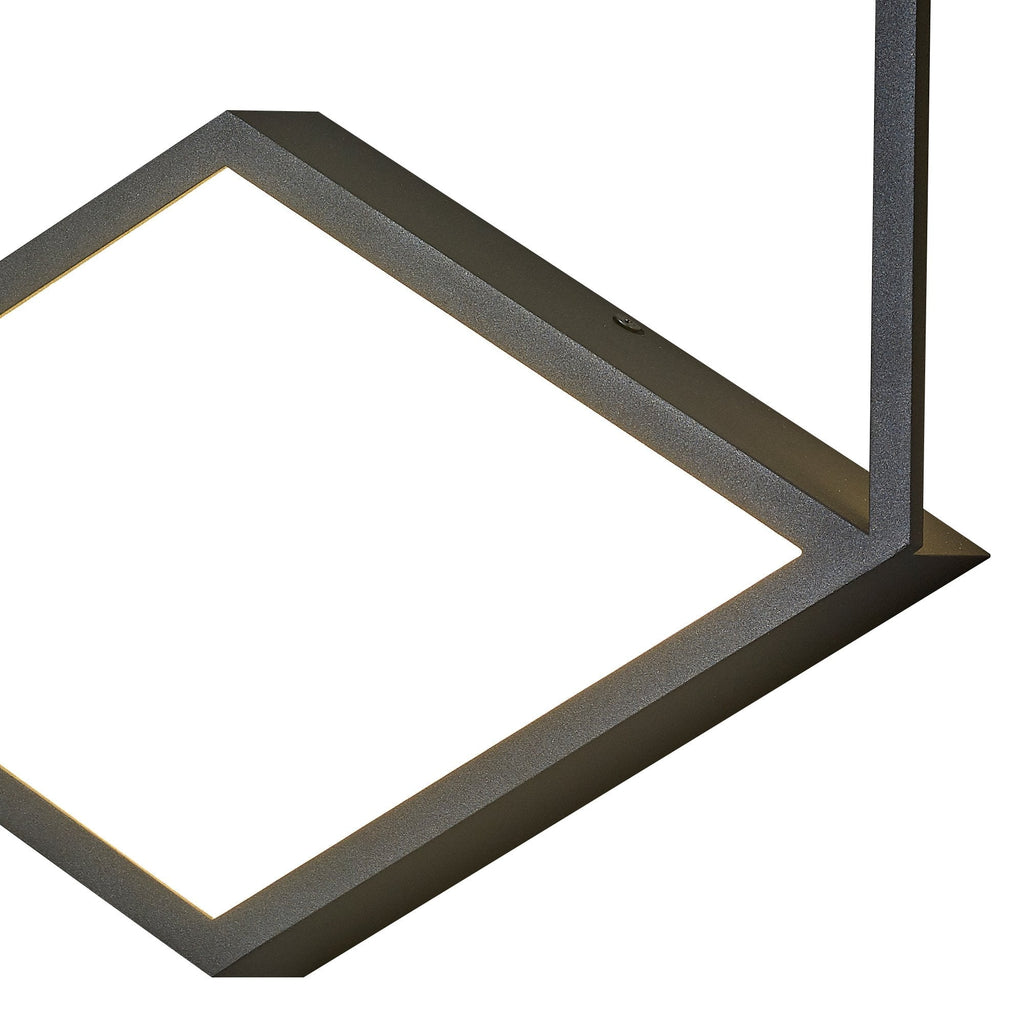 M7597 Kubick Ceiling/Wall Light Dimmable 32W LED Black