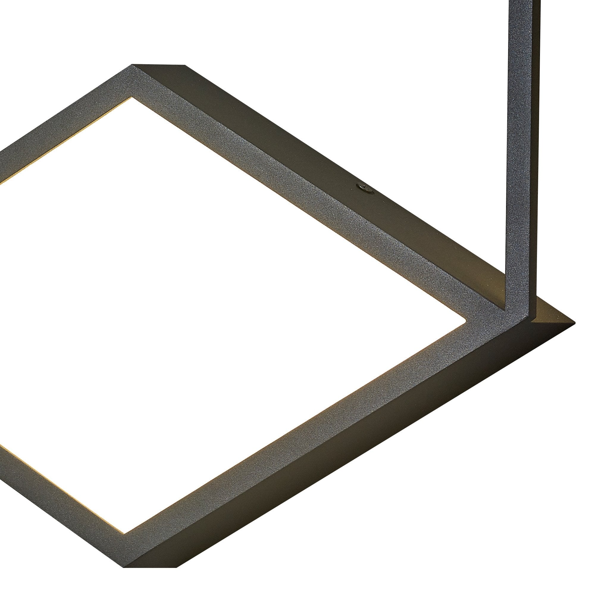 M7597 Kubick Ceiling/Wall Light Dimmable 32W LED Black