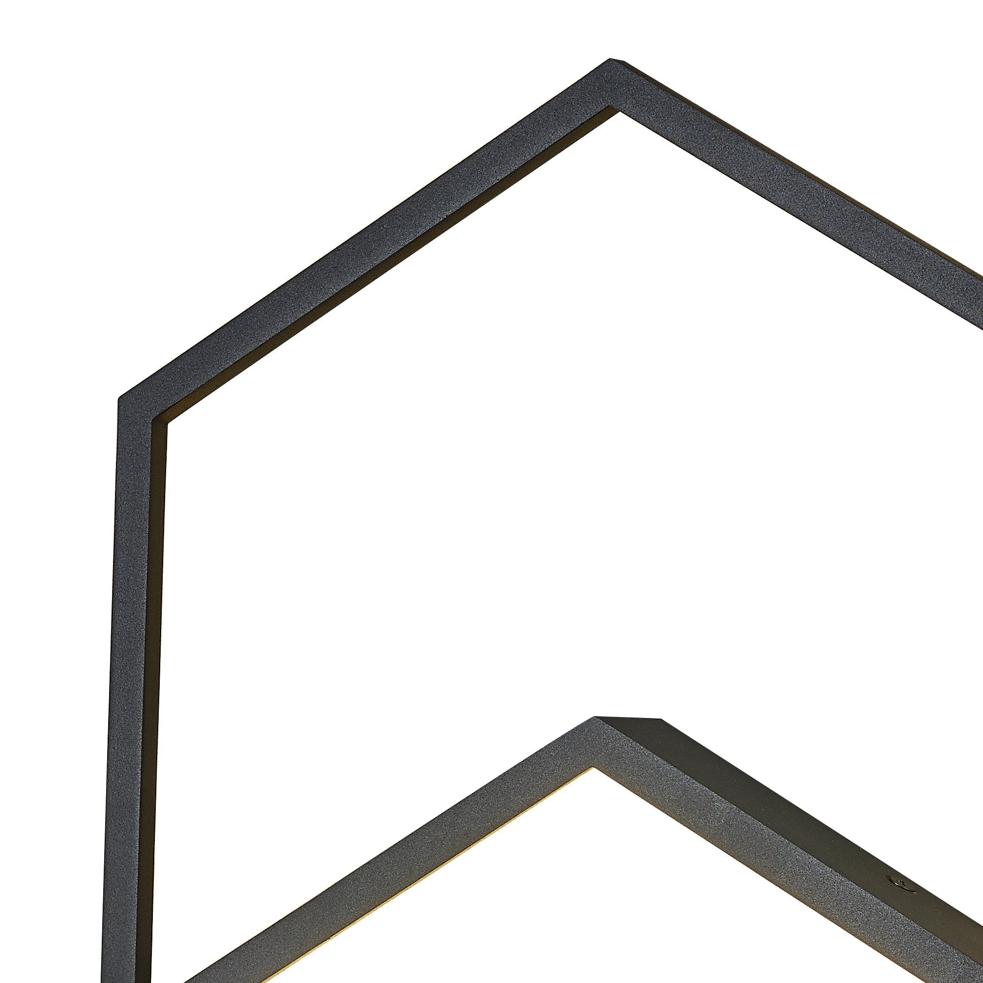 M7593 Kubick Ceiling/Wall Light Dimmable 24W LED Black