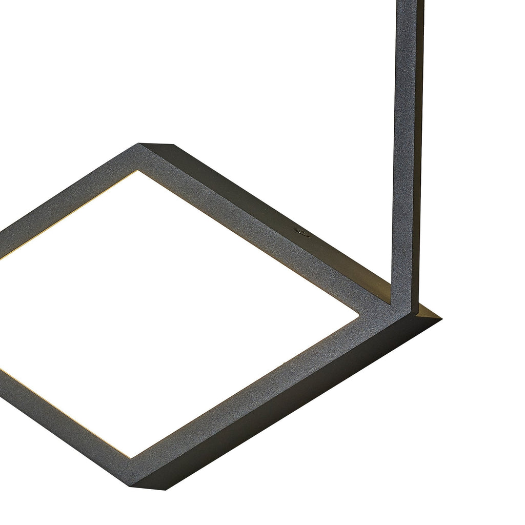 M7593 Kubick Ceiling/Wall Light Dimmable 24W LED Black