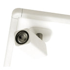 M5251 Ibiza Flush Ceiling Light 4 Head Backlit Light 4x5W+20W LED Square White