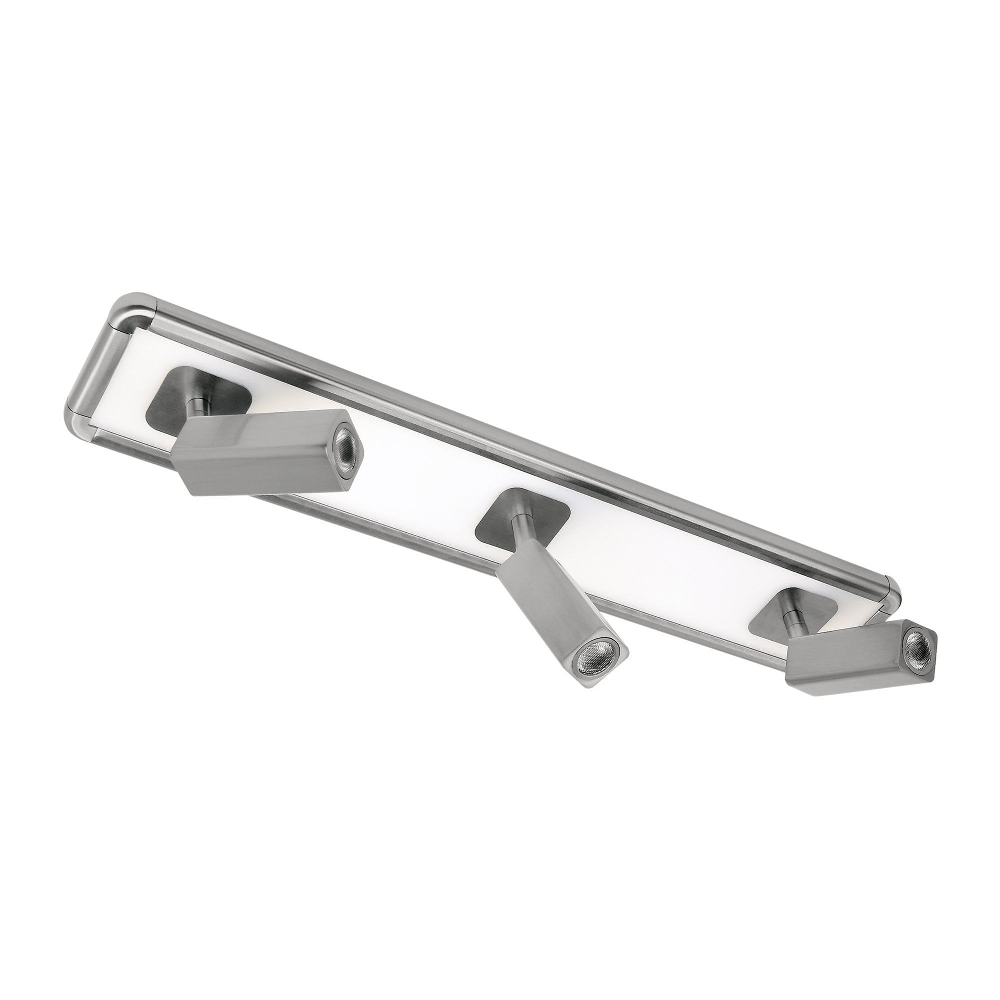 M5252 Ibiza Flush Ceiling Wall 3 Head Backlit Light 30W LED Satin Nickel