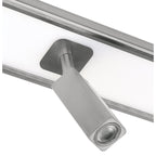 M5252 Ibiza Flush Ceiling Wall 3 Head Backlit Light 30W LED Satin Nickel